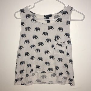 Elephant Crop Tank